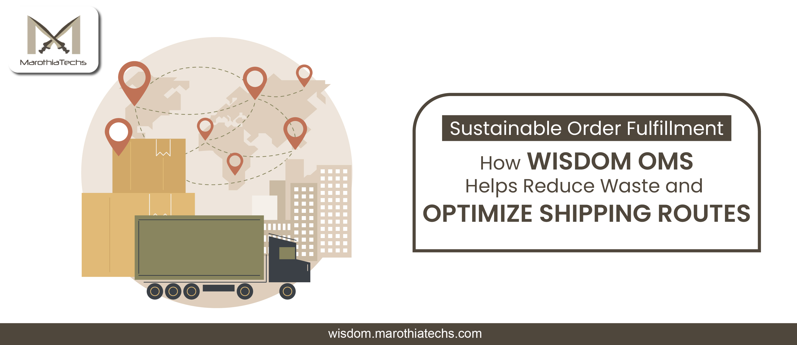 Sustainable Order Fulfillment: How Wisdom OMS Helps Reduce Waste and Optimize Shipping Routes